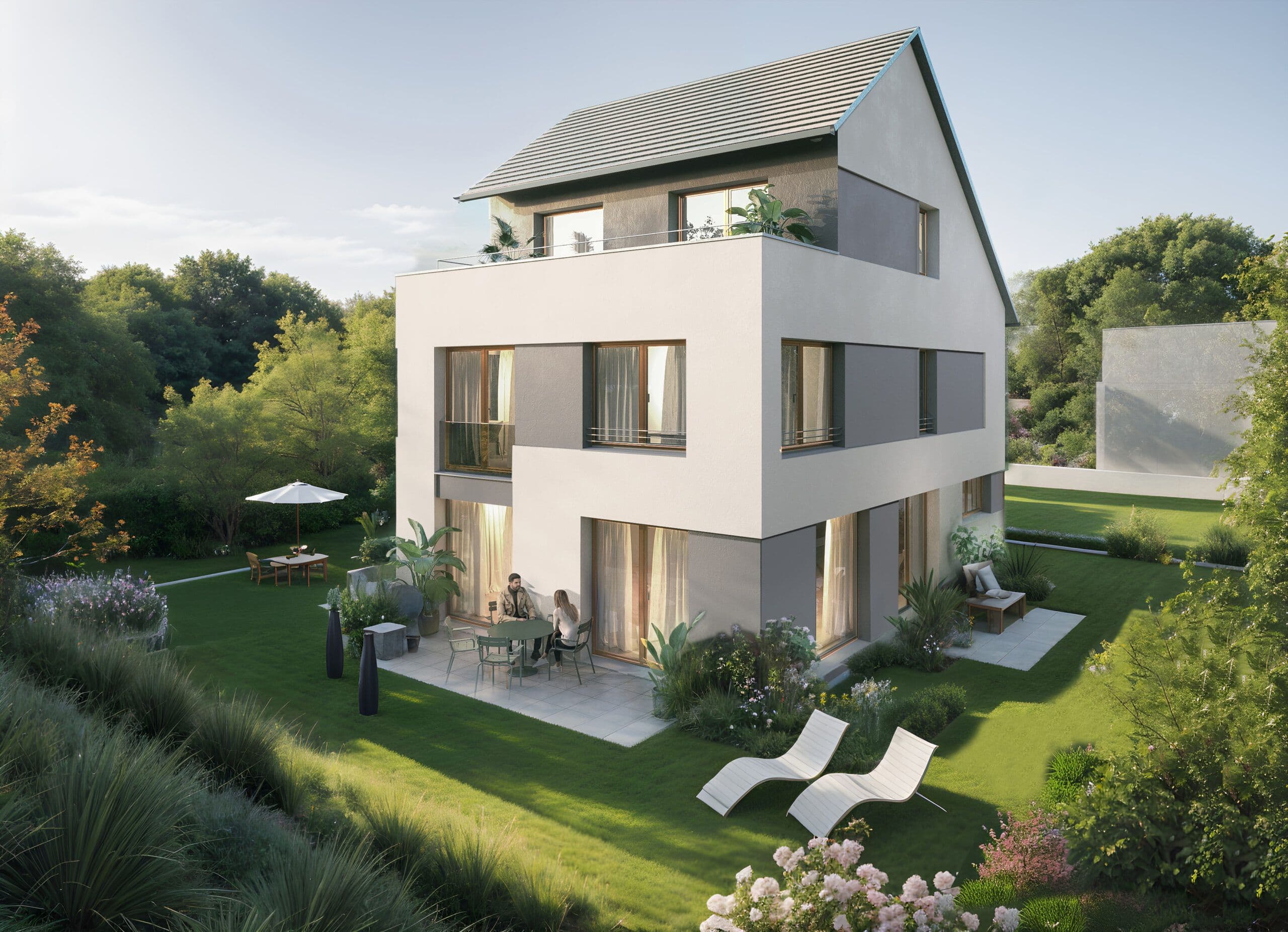 Einfamilienhaus Kemnat, Eugenstraße 242 m² – Außenansicht